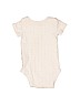 Carter's 100% Cotton White Short Sleeve Onesie 0-3 MO / 3 MO - photo 2
