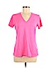 Nike 100% Polyester Pink Active T-Shirt Size M - photo 1