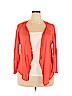 Nic + Zoe Orange Cardigan Size 2X - photo 1