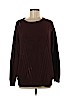 Lucky Brand Burgundy Pullover Sweater Size M - photo 1