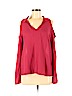 Assorted Brands 100% Polyester Burgundy Long Sleeve Blouse Size 1 - photo 1