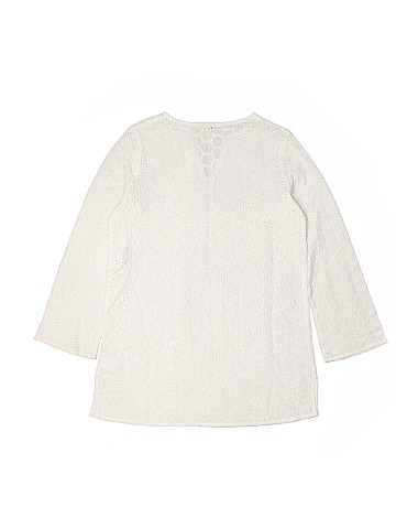 Lands' End 3/4 Sleeve Blouse (view 2)