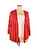 Nic + Zoe Orange Cardigan Size 2X - photo 1