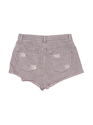 Topshop Denim Shorts (view 2)