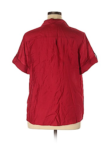 Roz & Ali Short Sleeve Blouse (view 2)