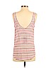 Paige 100% Linen Pink Tank Top Size S - photo 2