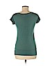 Topshop 100% Rayon Green Short Sleeve Top Size M - photo 2