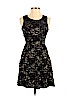 Monteau Black Casual Dress Size S - photo 1