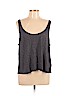 H&M 100% Viscose Black Sleeveless Top Size L - photo 1