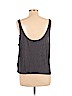 H&M 100% Viscose Black Sleeveless Top Size L - photo 2