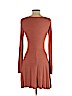 Forever 21 Orange Casual Dress Size S - photo 2