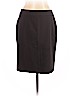 Armani Collezioni 100% Virgin Wool Gray Wool Skirt Size 10 - photo 1