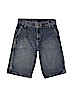 Wrangler Jeans Co 100% Cotton Blue Denim Shorts Size 12 - photo 1