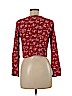 Hollister 100% Rayon Red Long Sleeve Blouse Size M - photo 2