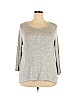 DressBarn Gray Pullover Sweater Size 2X - photo 1