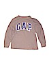 Gap Kids 100% Cotton Gray Long Sleeve T-Shirt Size 8 - photo 1