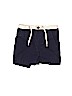 Janie and Jack 100% Cotton Blue Khaki Shorts Size 6-12 mo - photo 1