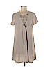 Forever 21 100% Polyester Gray Casual Dress Size M - photo 1