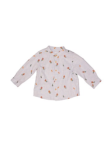 Zara Long Sleeve Button-Down Shirt (view 1)