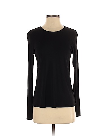 Eileen Fisher Long Sleeve Silk Top (view 1)