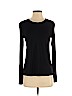 Eileen Fisher 100% Silk Black Long Sleeve Silk Top Size S - photo 1