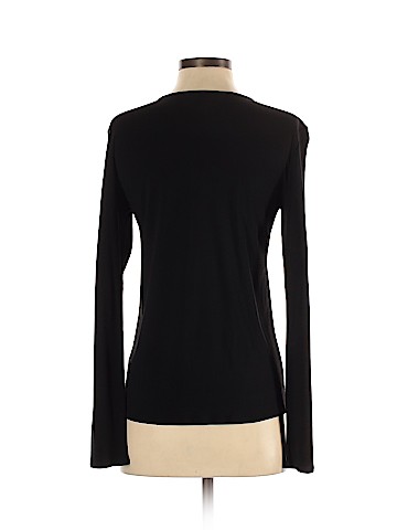 Eileen Fisher Long Sleeve Silk Top (view 2)