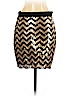 MICHAEL Michael Kors 100% Polyester Gold Formal Skirt Size S - photo 2