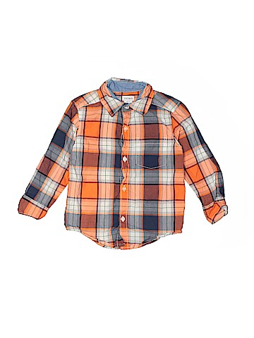 Carter's Long Sleeve Button-Down Shirt (view 1)