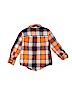 Carter's 100% Cotton Orange Long Sleeve Button-Down Shirt Size 3T - photo 2