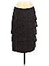 Doncaster 100% Silk Black Silk Skirt Size 6 - photo 1