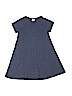 Zara 100% Cotton Solid Blue Dress Size 9 - 10 - photo 1