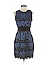 Robert Rodriguez 100% Polyester Blue Cocktail Dress Size 0 - photo 1