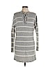 American Eagle Outfitters 100% Acrylic Gray Casual Dress Size L - photo 1