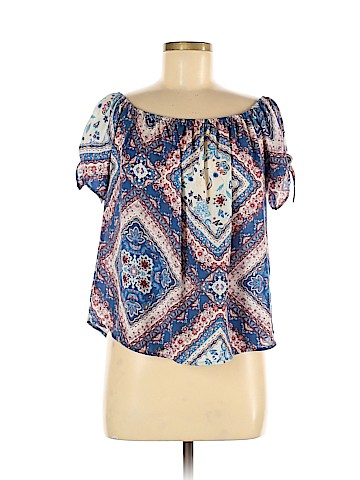 Pink Republic Short Sleeve Blouse (view 1)