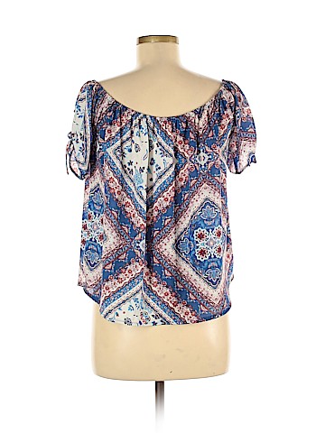 Pink Republic Short Sleeve Blouse (view 2)