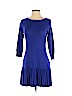 Shoshanna 100% Wool Blue Casual Dress Size P (petite) - photo 1