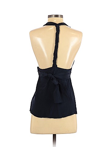 Black Halo Sleeveless Silk Top (view 2)