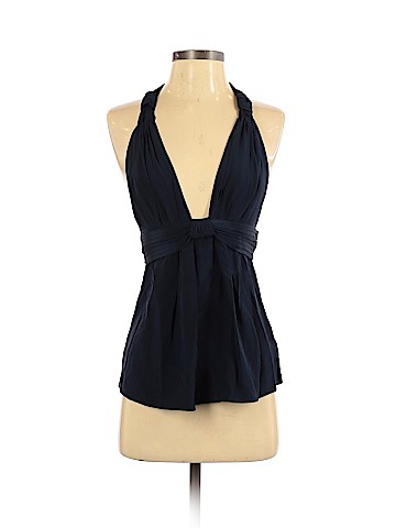 Black Halo Sleeveless Silk Top (view 1)