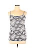Ann Taylor LOFT Outlet Black Sleeveless Top Size XL - photo 1