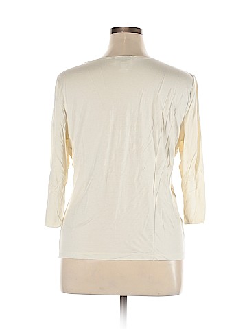 Coldwater Creek 3/4 Sleeve Top (view 2)