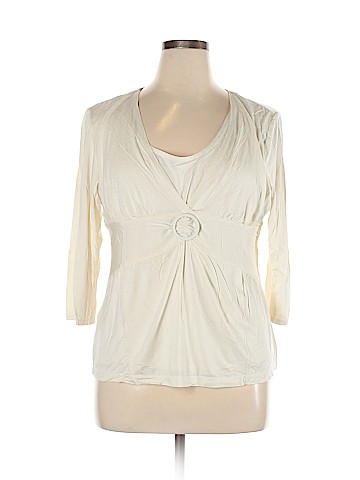 Coldwater Creek 3/4 Sleeve Top (view 1)