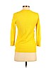 Neiman Marcus Yellow Silk Cardigan Size S - photo 2