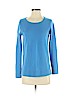 Neiman Marcus 100% Cashmere Blue Cashmere Pullover Sweater Size S - photo 1