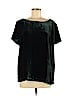 Eileen Fisher Green Short Sleeve Blouse Size M - photo 1