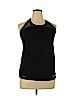 Nike 100% Polyester Black Active Tank Size XL - photo 1
