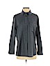 Sibel Saral Blue Long Sleeve Button-Down Shirt Size XS - photo 1