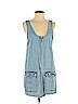 Forever 21 100% Cotton Blue Casual Dress Size S - photo 1