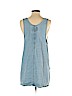 Forever 21 100% Cotton Blue Casual Dress Size S - photo 2