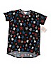 Lularoe Stars Black Short Sleeve T-Shirt Size 12 - photo 1