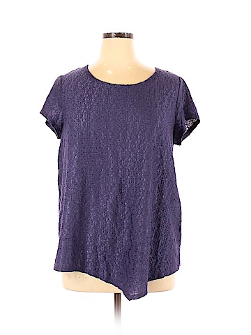 Simply Vera Vera Wang Short Sleeve Top (view 1)